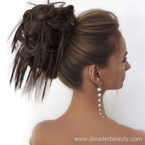 Tousled Updo Messy Bun Hair Piece Hair Extension